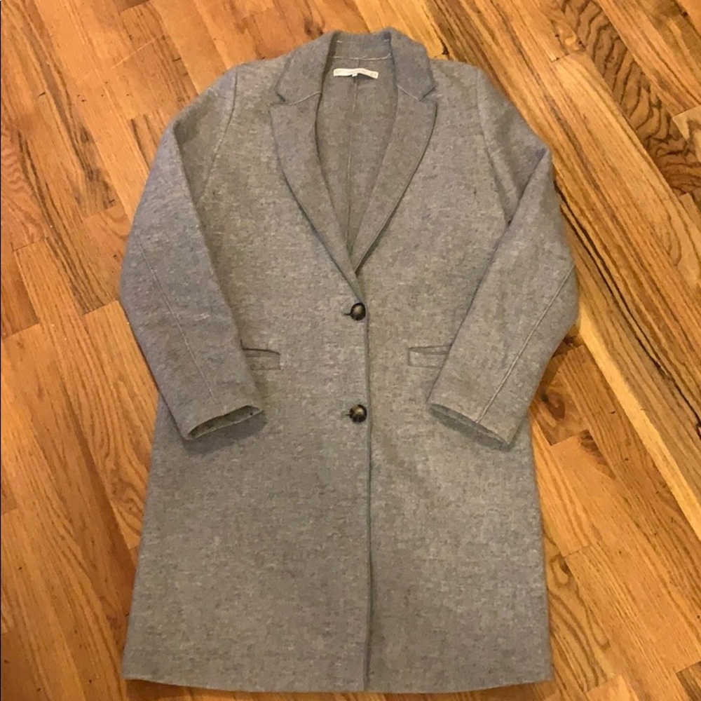 Zara Grey Pea Coat